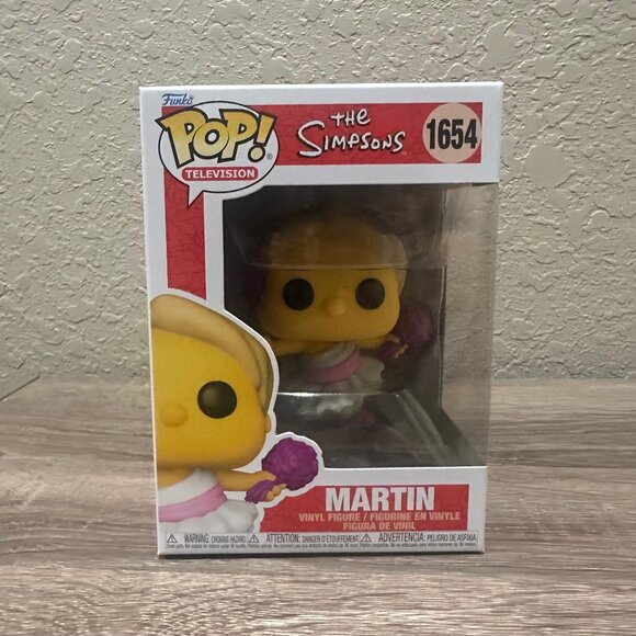 Funko POP! The Simpsons Martin Figure #1654 - Picture 2 of 7